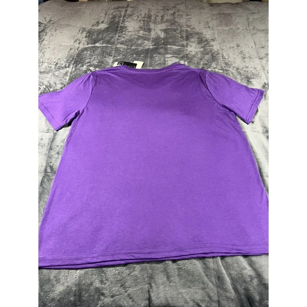 Sacramento‎ Kings Mascot T-Shirt purple size L new with tags
